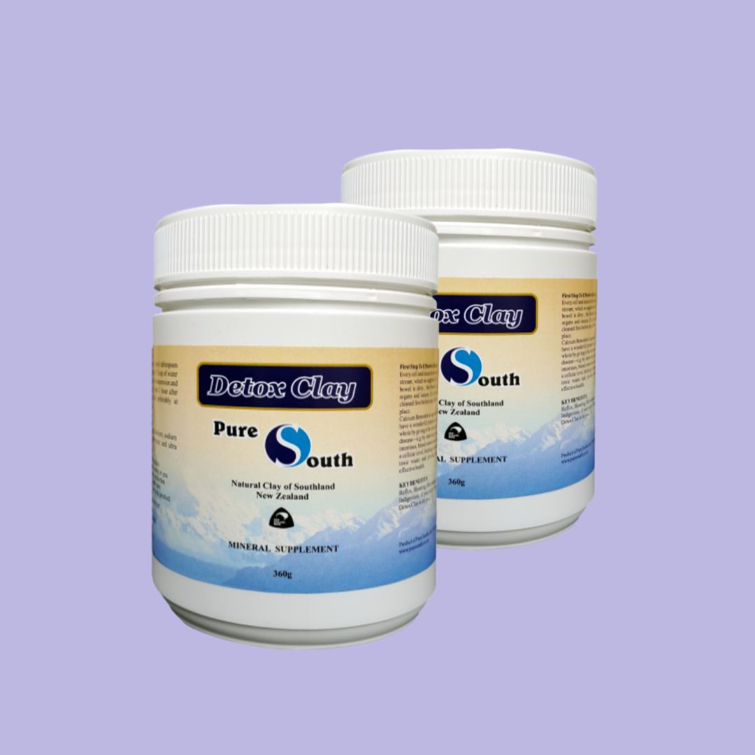 Calcium Bentonite Clay Powder - 360g TWIN PACK