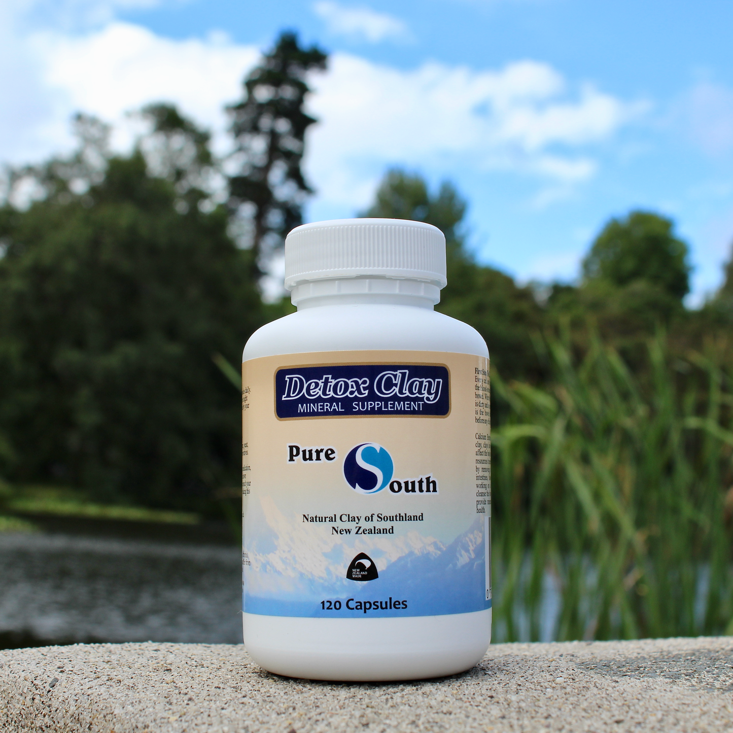 Calcium Bentonite Clay Capsules - 120 caps