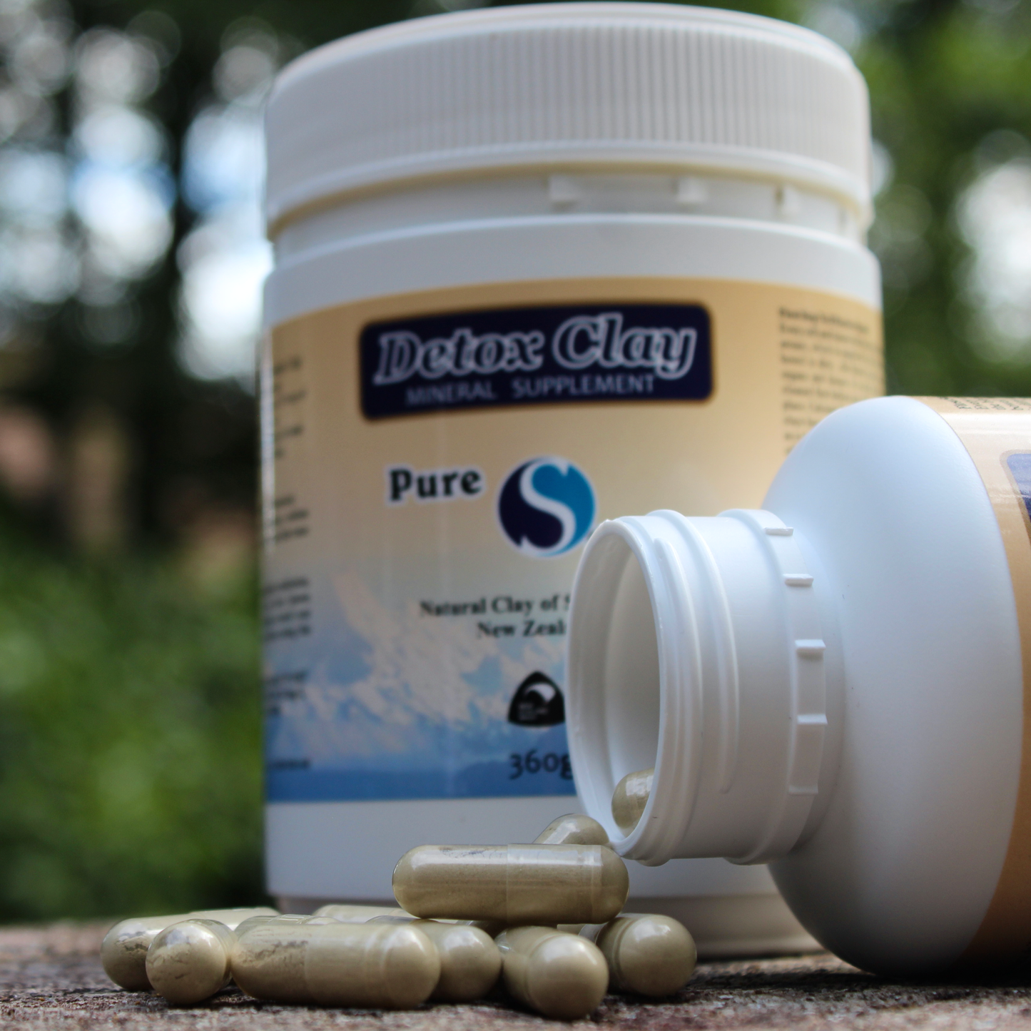 Calcium Bentonite Clay Capsules - 120 caps